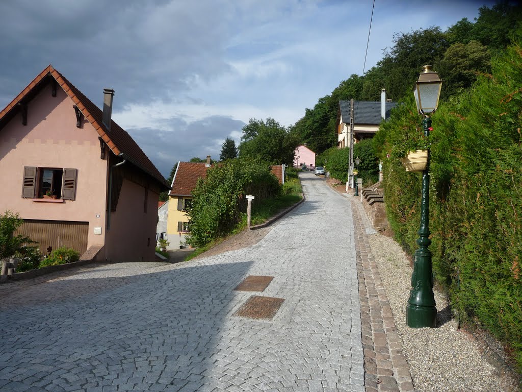 La rue du château à Walschbronn by walschbronn-web