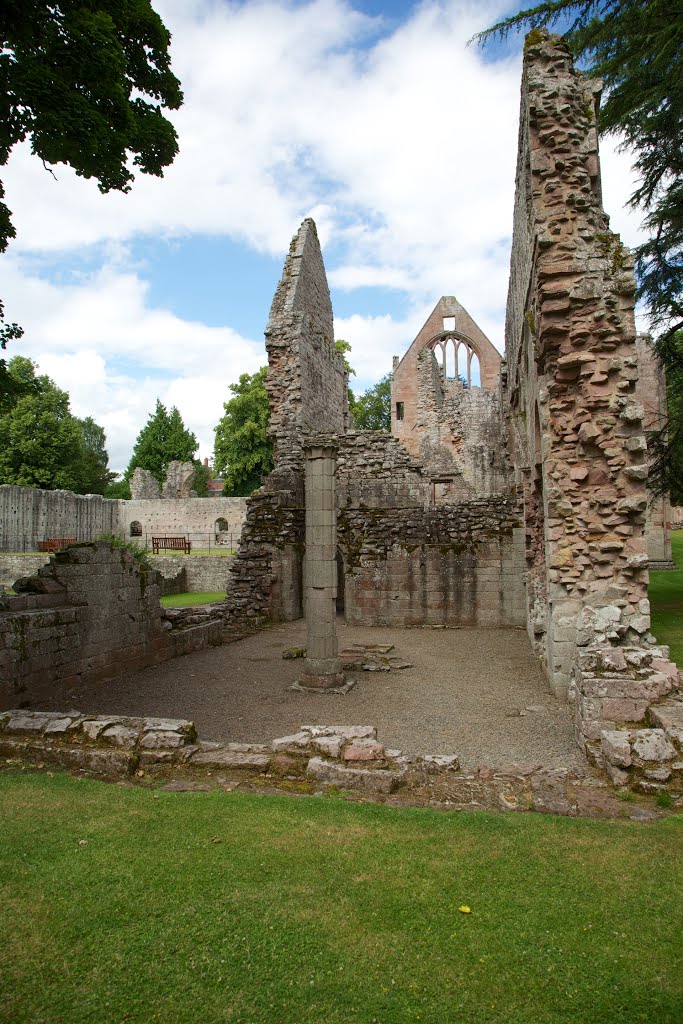 Dryburgh Abbey - Novices' Day Room by milan.svanderlik