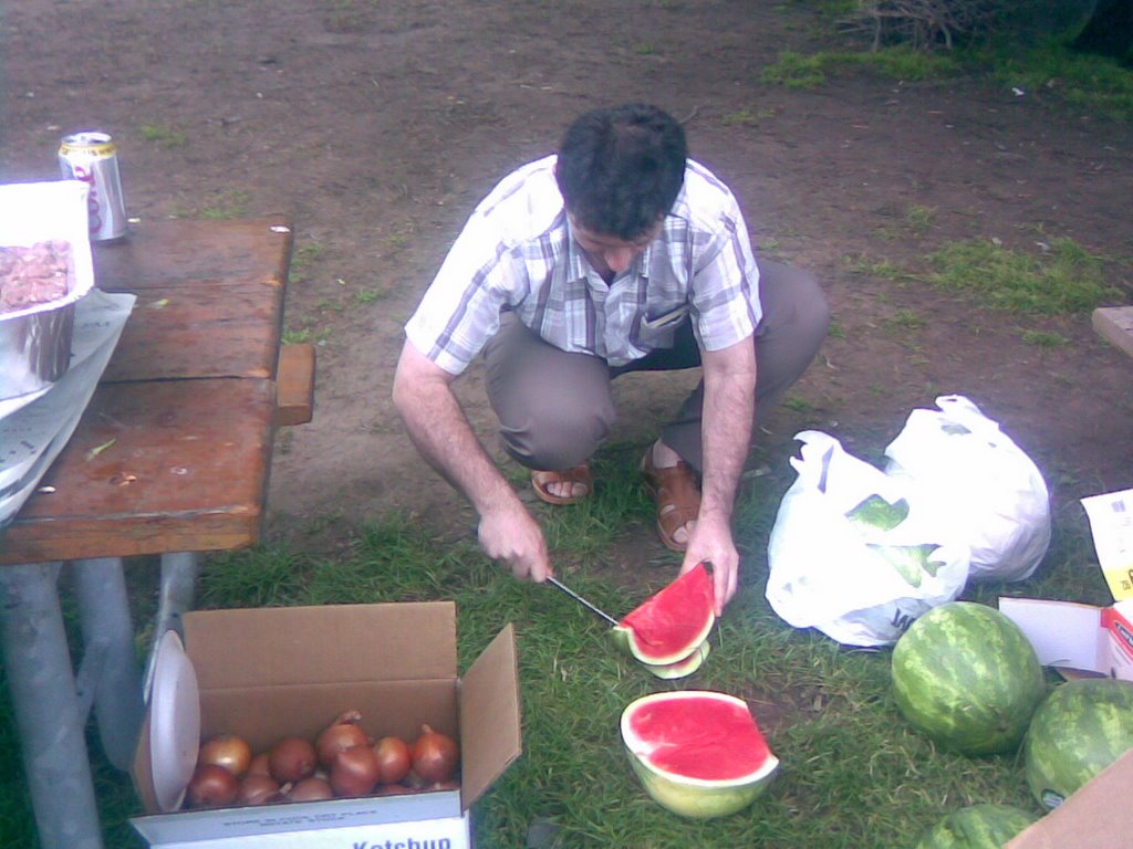 Picnic in New Haven's Beach by Ahmet Bekir