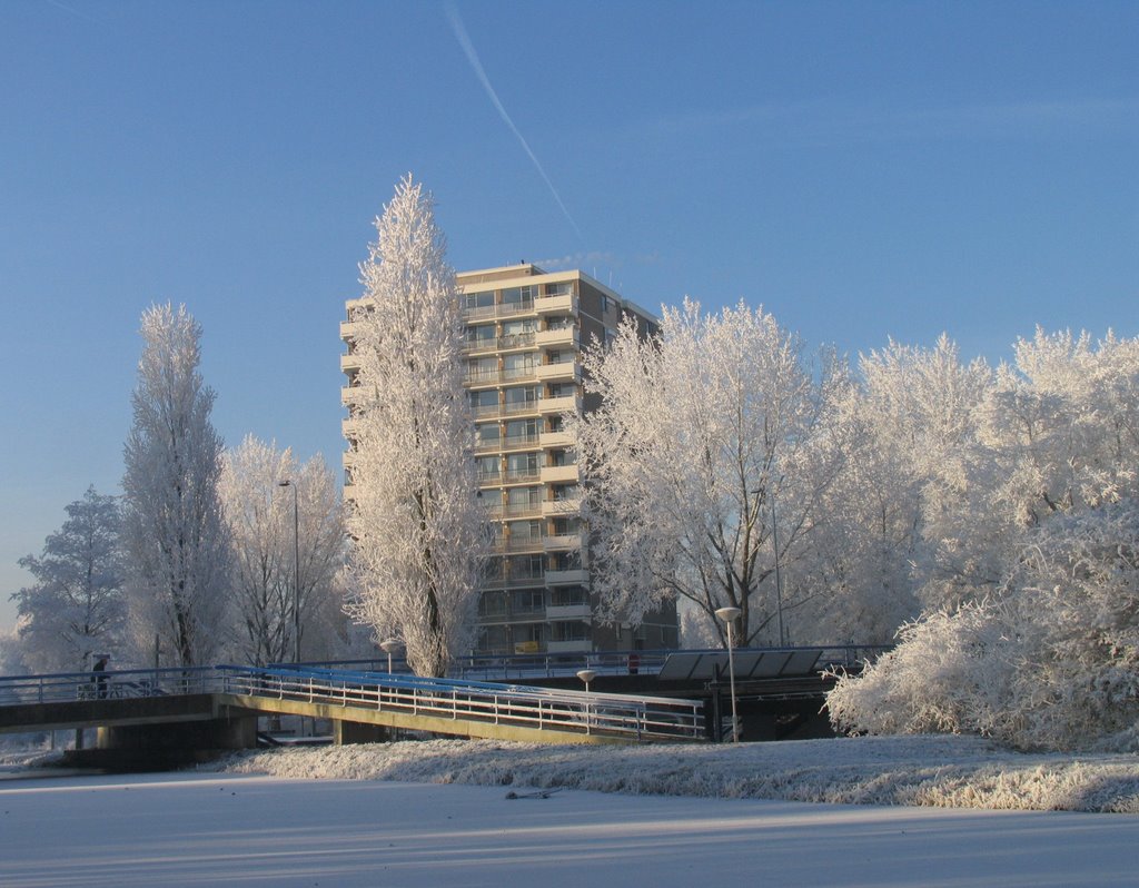 Winter in Zoetermeer by Jan Pereboom