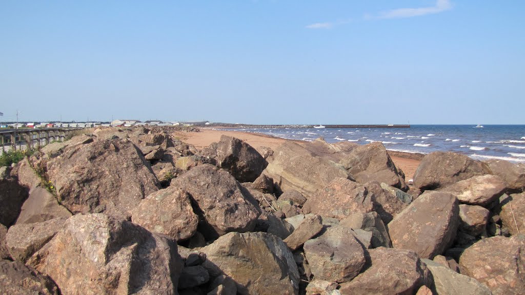 Tignish Shore Beach, Prince Edward Island by Bob Linsdell