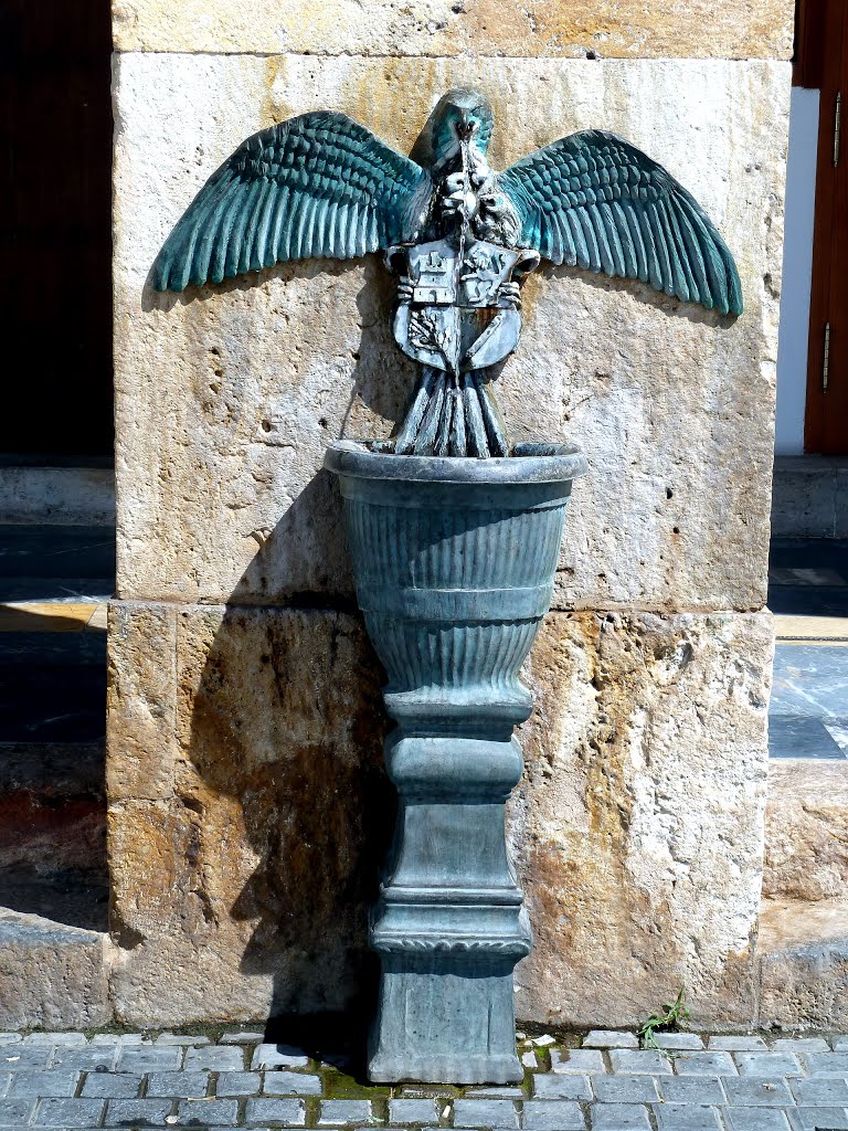 Fuente Plaza del Mercado de Abastos, Berja, Almeria, Andalucia, España by Antonio Alba