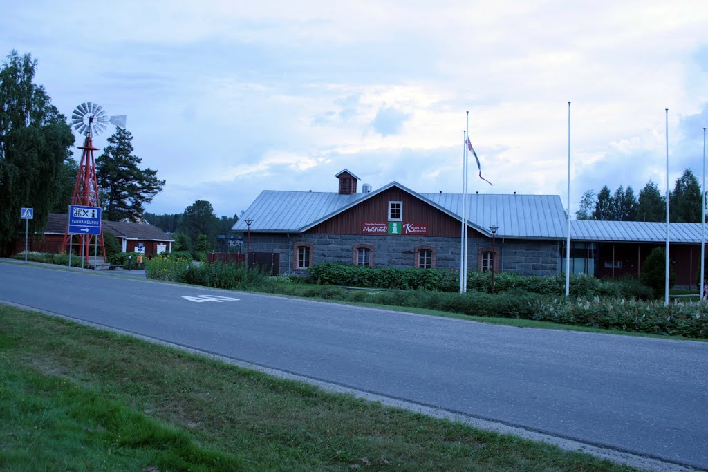 Keuruu, Pappilanniemi, Old Town, Expired Vicarage Museum And Restaurant Area, 1 August 2013 by Johanan Järvinen