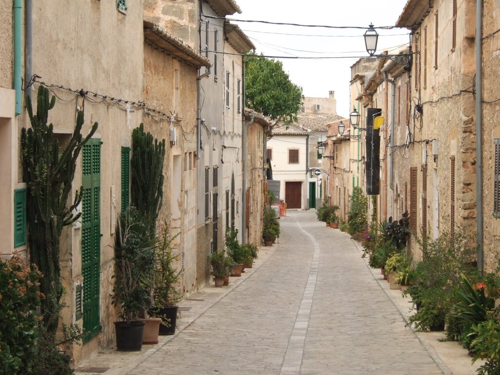 Street where Blessed Juniper Serra was born Petra by briaj