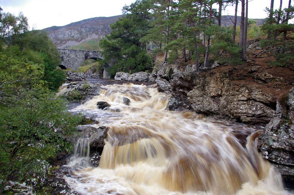 Falls of Truim by Neil Barnett