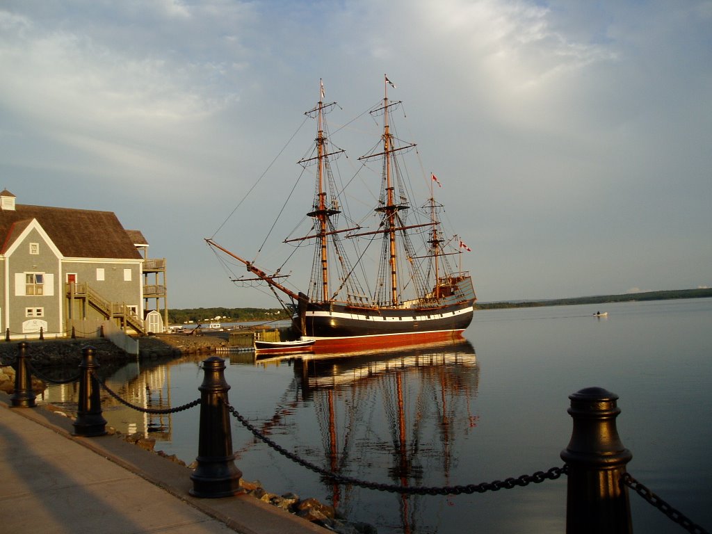 The ship Hector, Pictou N.S. by DaveHeffler