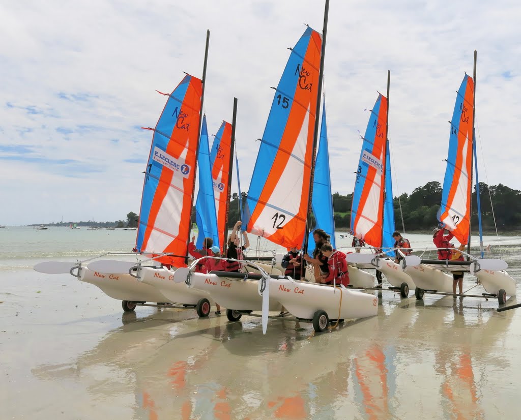 Ecole de voile - Cap Coz beach by BritPlom