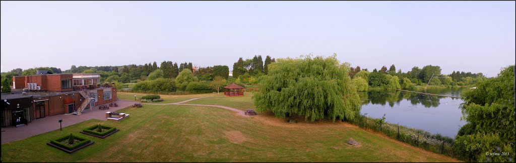 Basildon, view from Holiday Inn hotel by © wfmw