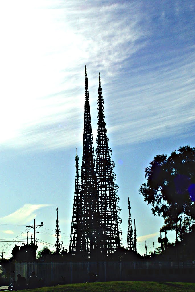 Watts Towers, L.A by alvaro espinel