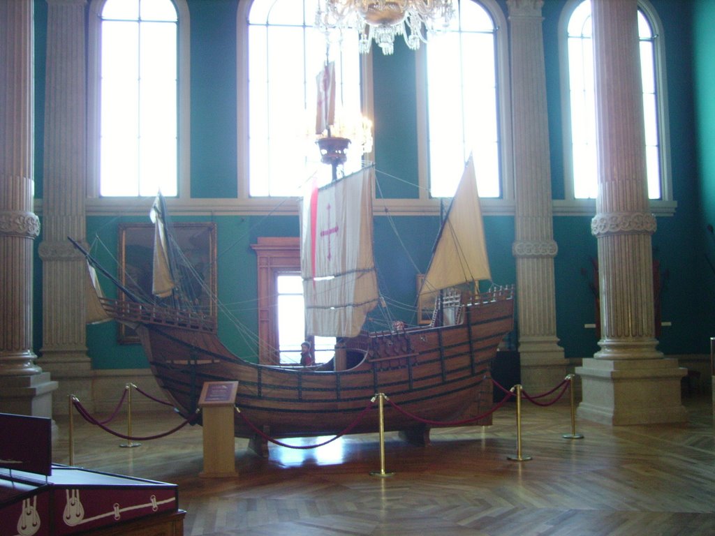 Monaco - musée océanographique - Un des bateau du prince Albert Premier de Monaco _ Monaco - oceanographical museum - One of the boat of prince Albert First of Monaco by Audrey.M