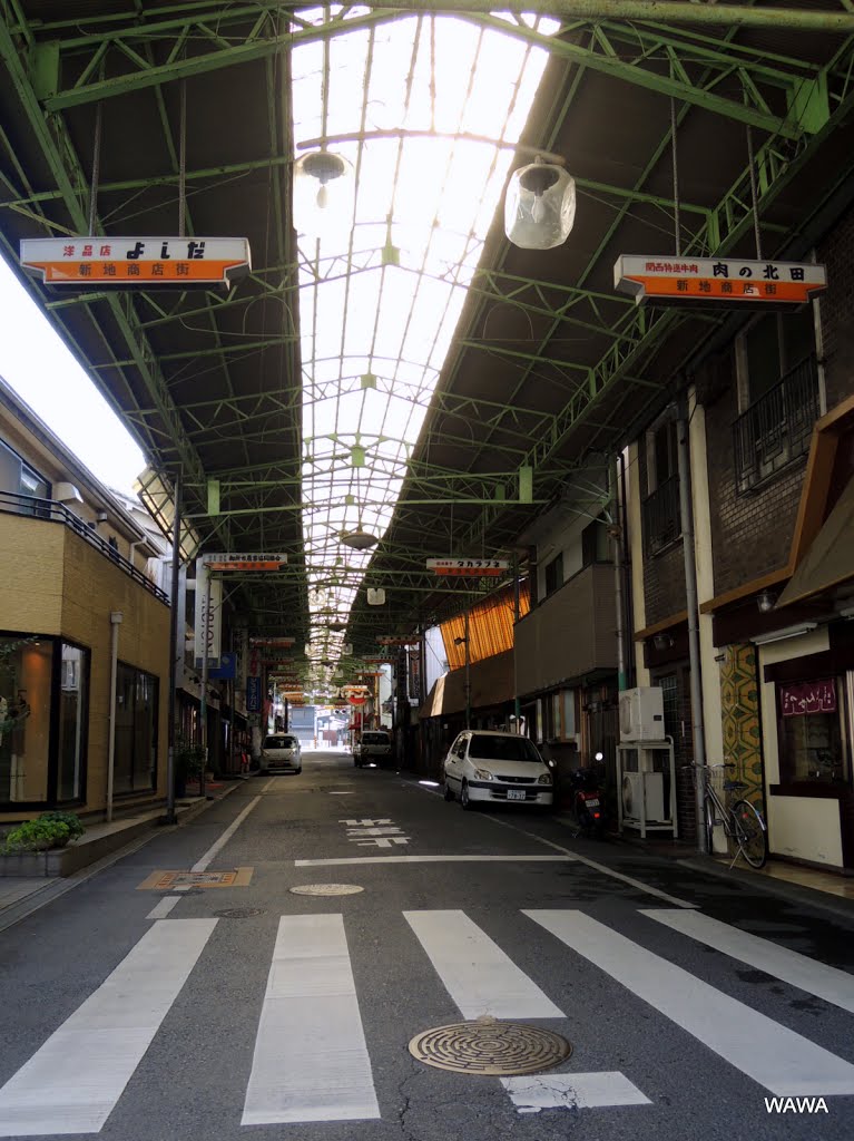 Shinchi Shopping Street, Nara / 新地商店街（奈良県御所市） by mandegan