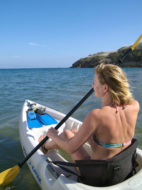 Kayaking in Two Harbors - Catalina Island by thecatalinaway