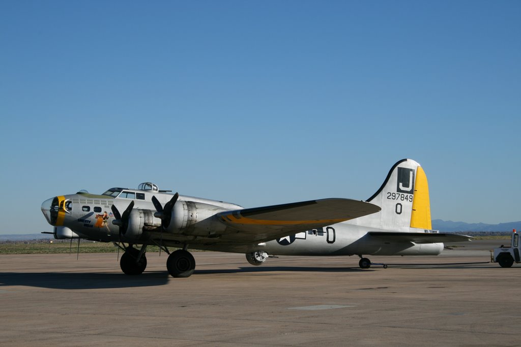 Liberty Belle, B-17, Jefferson County Airport, Broomfield, Colorado by Richard Ryer