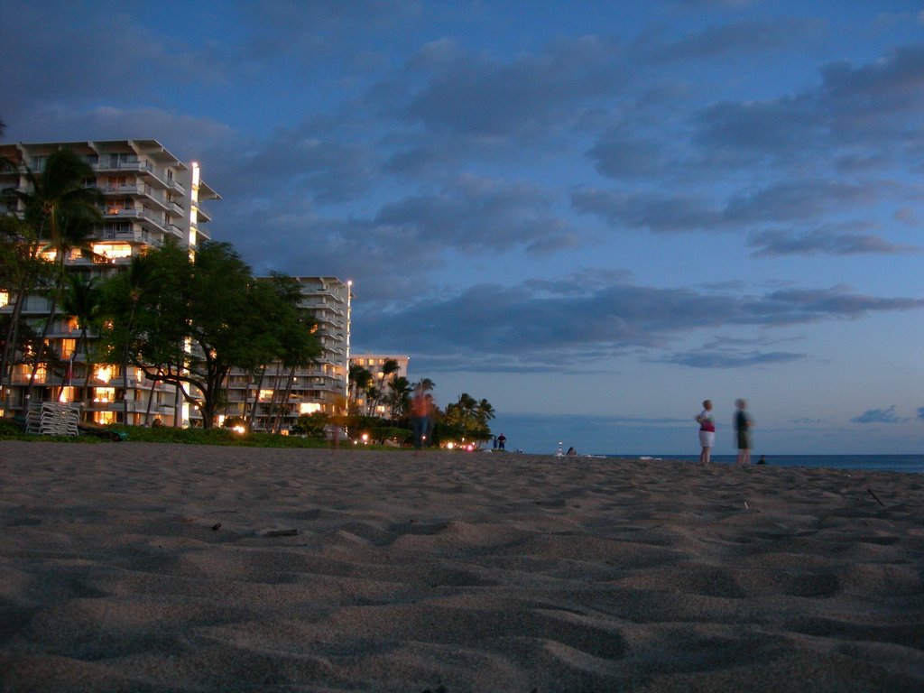 Kaanapali Beach After Sunset by dckanitz