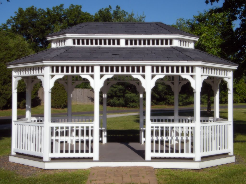 Gazebo, Black Rock Park, Upper Providence Township, Pennsylvania by © Tom Cooper