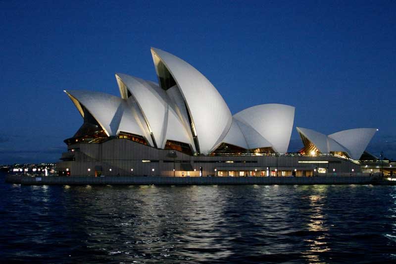 Sydney Opera House at Dusk. To see more images like this, visit www.freewebs.com/philwillmedia by philwillmedia