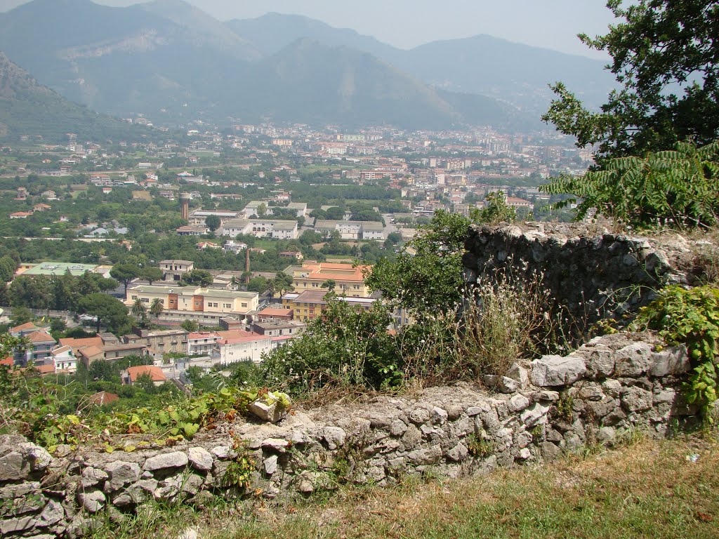 Nocera - Castello del Parco - La vista della città by Konstantin Mitroshenko for Italy