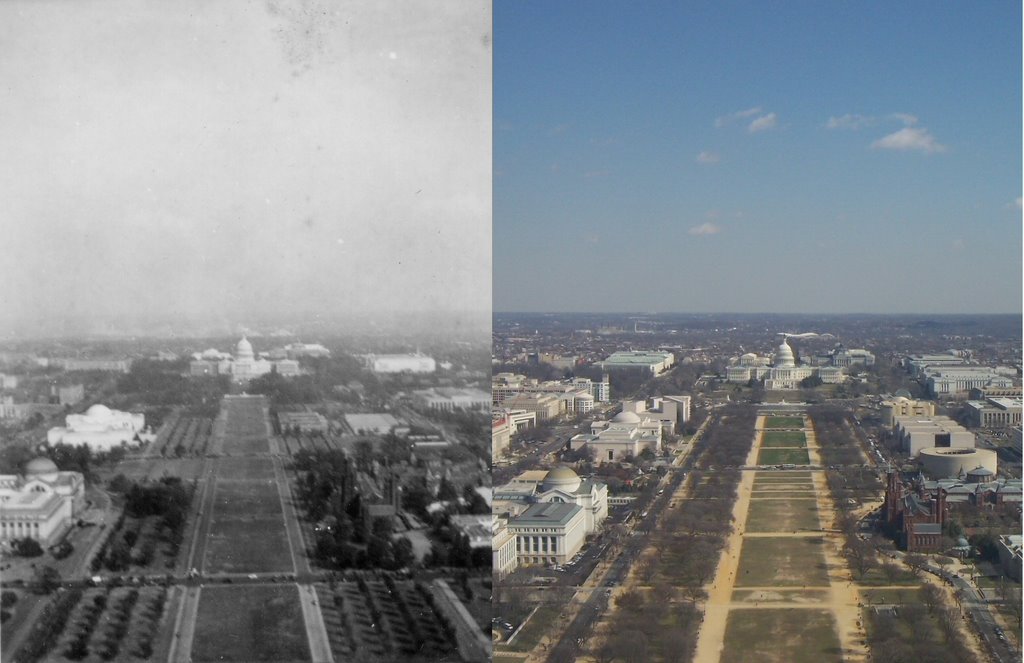 Washington DC old and new by Mitsubishiman