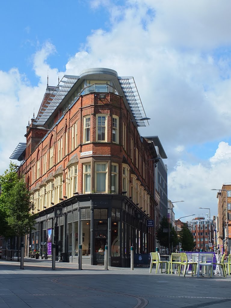 The Exchange Building near the Curve Rutland Street,Leicester. by Bobsky.