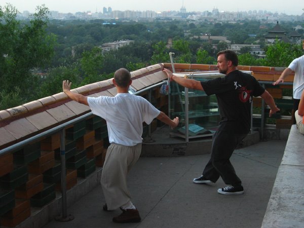 景山 功夫 Jingshan Park KUNG FU by weizi_cn