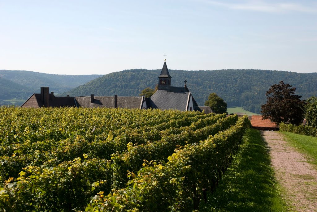 Kloster Engelberg bei Großheubach by Werner Graßmann