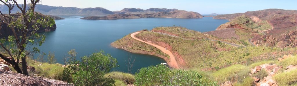 Lake Argyle Panorama / Australia by Isenpower