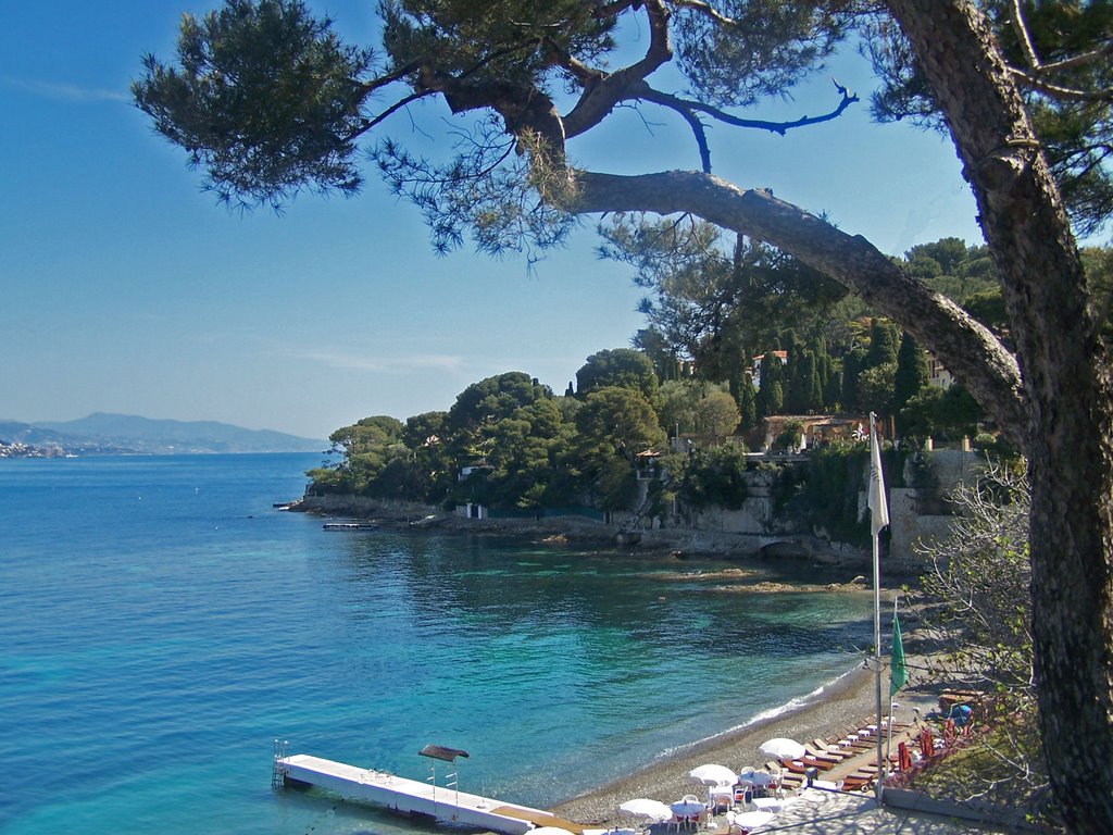 Saint Jean Cap Ferrat French Riviera by Juliet Cullen