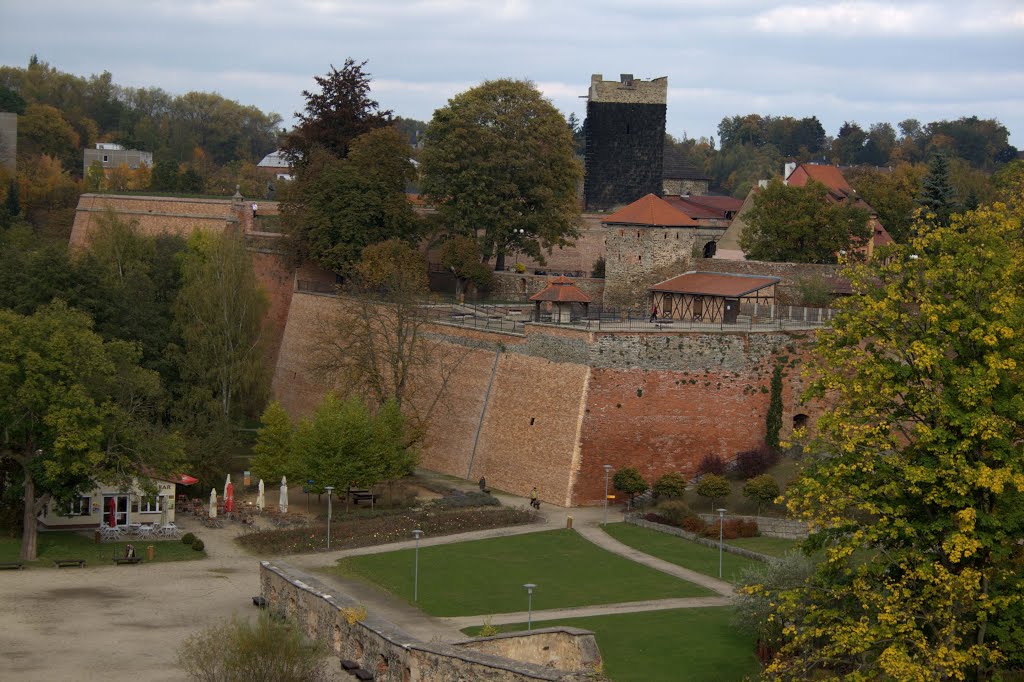 Cheb Castle with Black Tower by bfgb