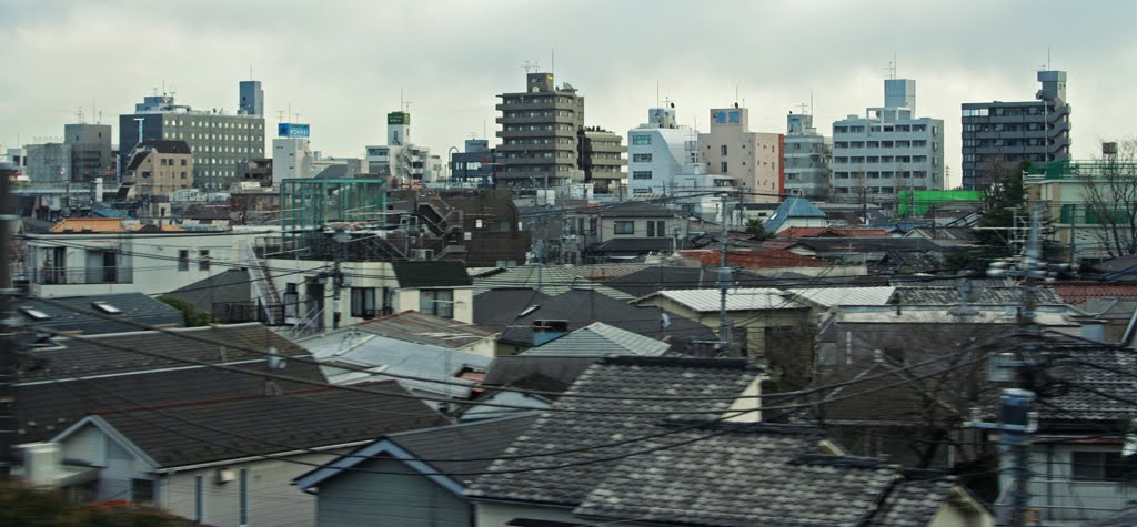 View south over Asagaya-Minami 3-chome (1243) by www.tokyoform.com