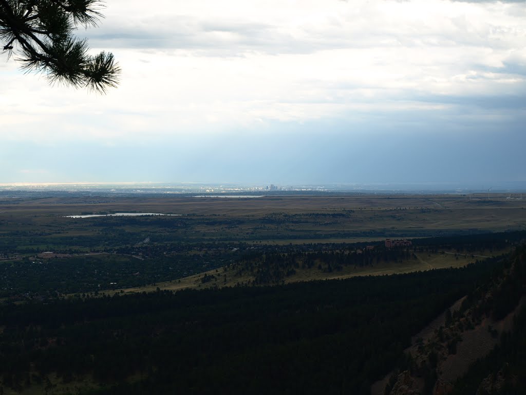 Denver from Flagstaff Mountain by Blake of the Bluffs