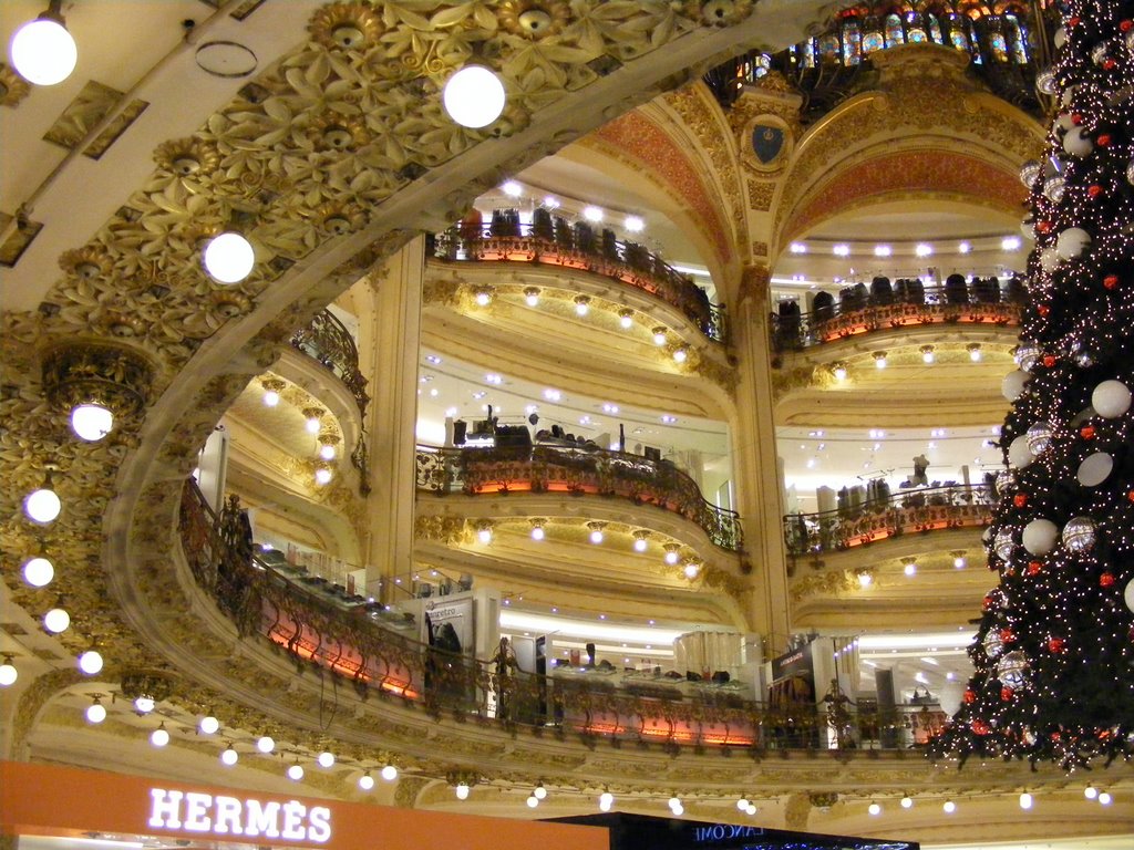 Les Galeries Lafayette, le grand magasin - Paris by sarpe195