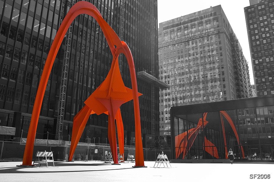 The Flamingo by Calder by FuzzSummit