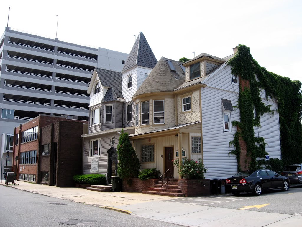 Modern and older buildings on Paterson street by JSnj57