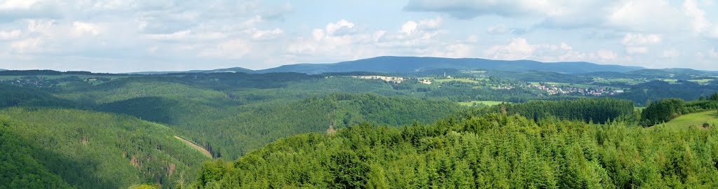 Velká Deštná z rozhledny Sendraž-ČESKÁ REPUBLIKA-2013 by ROSTAMDALILA