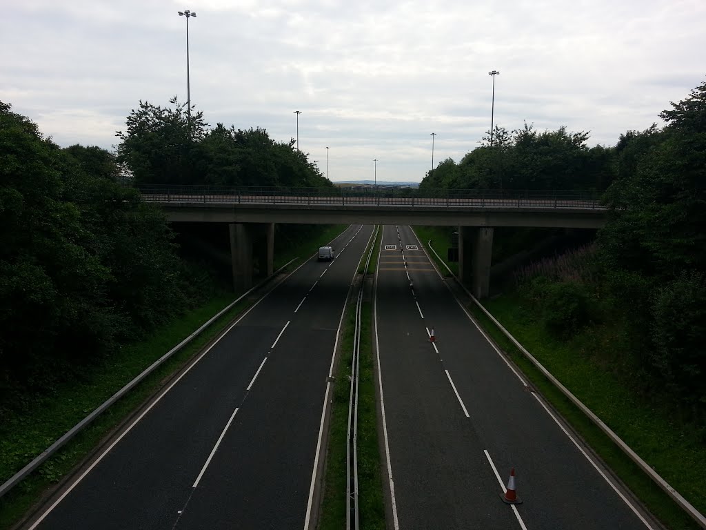 A690 Towards Durham by paulosbrumbos