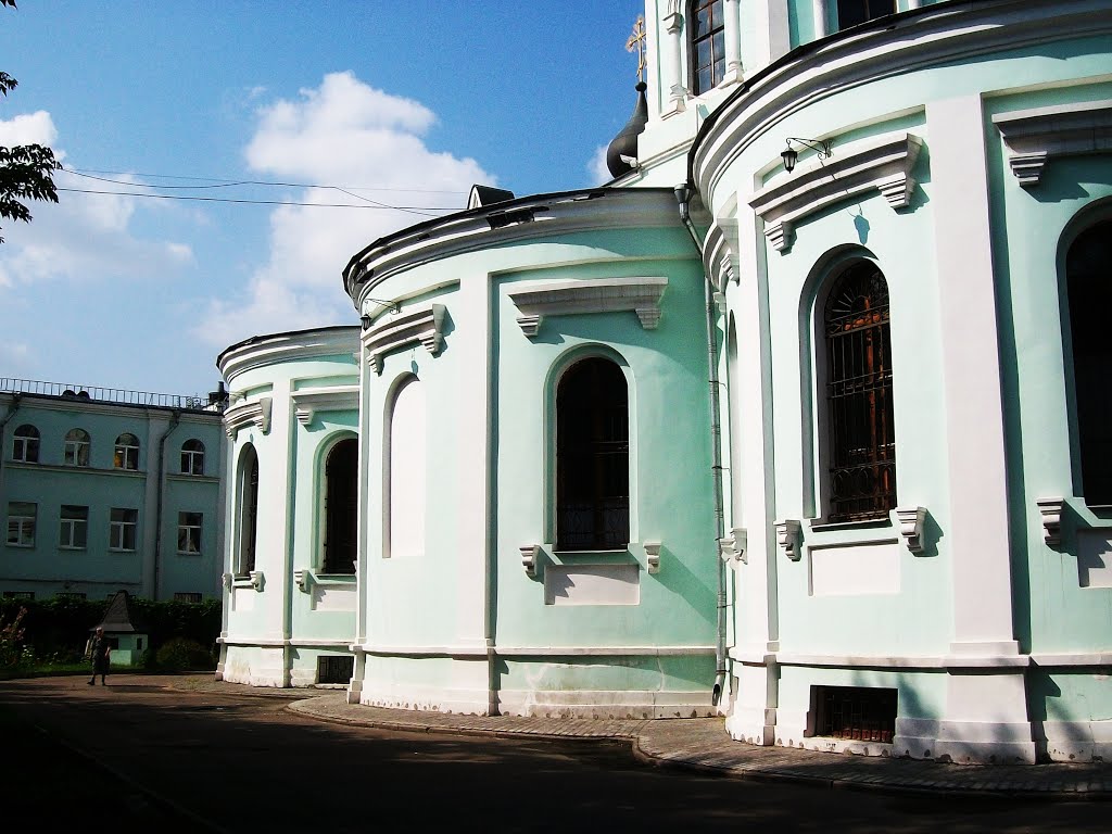 Церковь Николая Чудотворца, что в Новом Ваганькове. Восточный фасад. by BAP2012