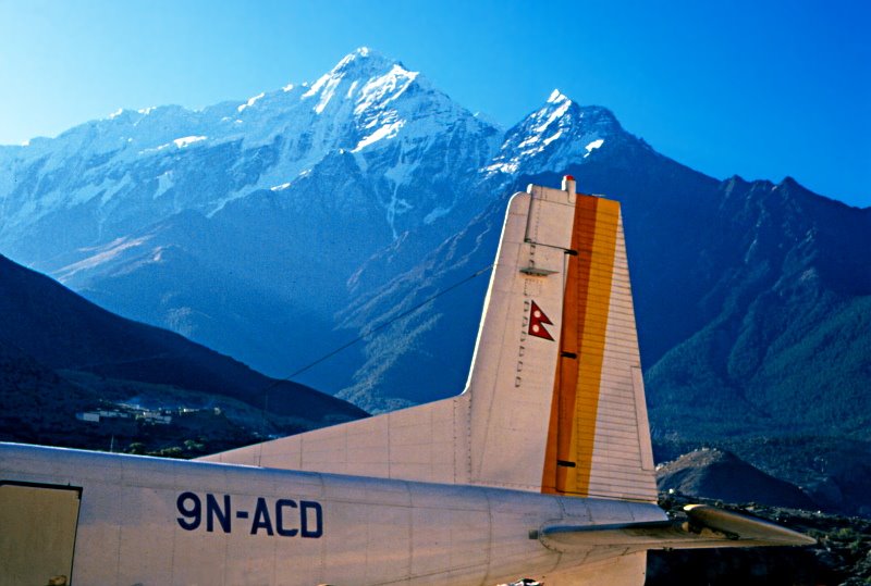 Jomsom airport, 1994 by stego