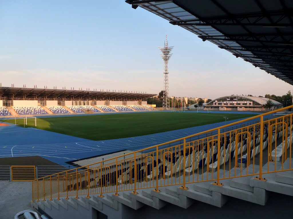 Nowy stadion,prawie gotowy by jasienty.jasiej