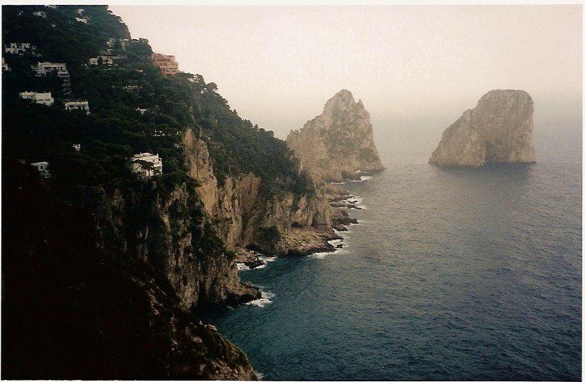 Rocks and Cliffs of Capri by silversvs