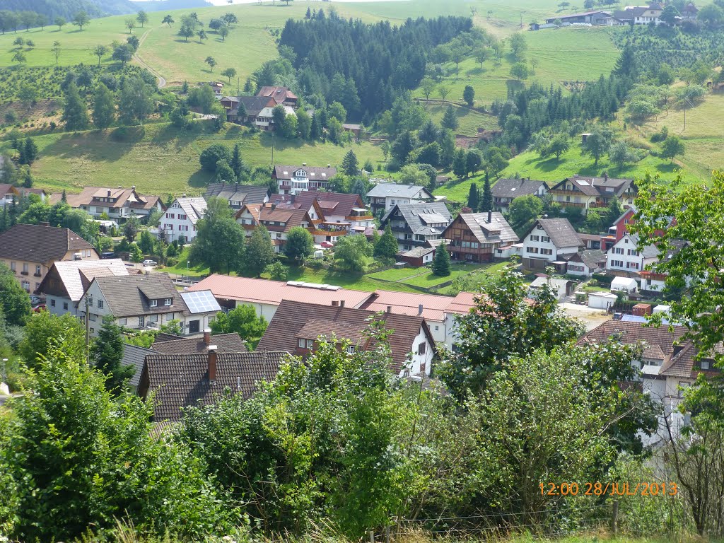 Blick auf Oberharmersbach by Drakula