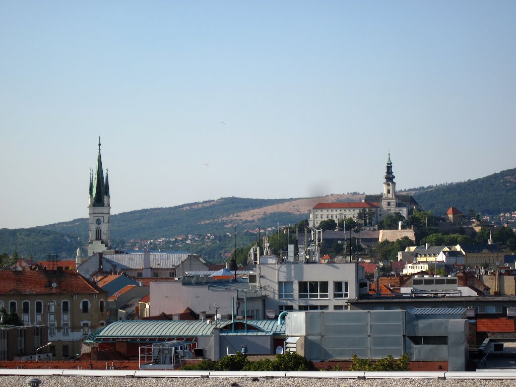 20130806 Slovakia, Nitra, pohľad zo strechy OC Mlyny by cityphotographs