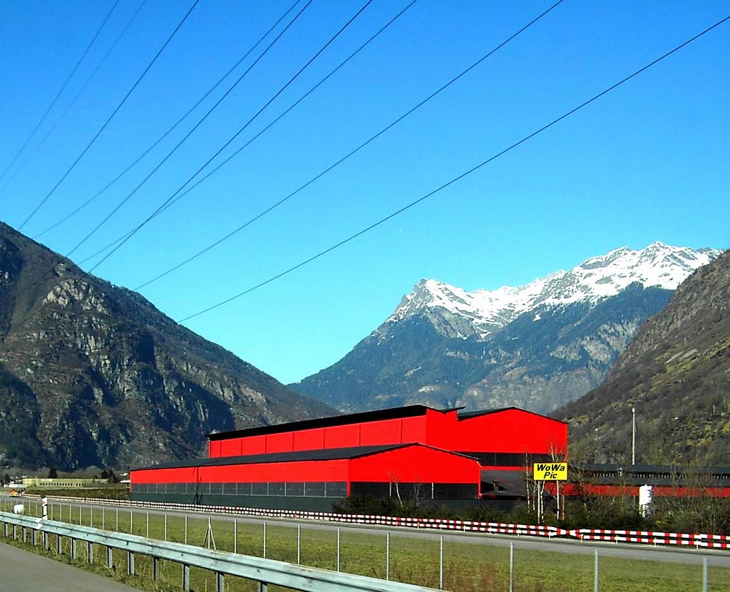 Red House in Leventina by brian-storm