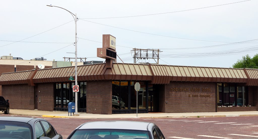 Broken Bow, NE: Nebraska State Bank by pylodet