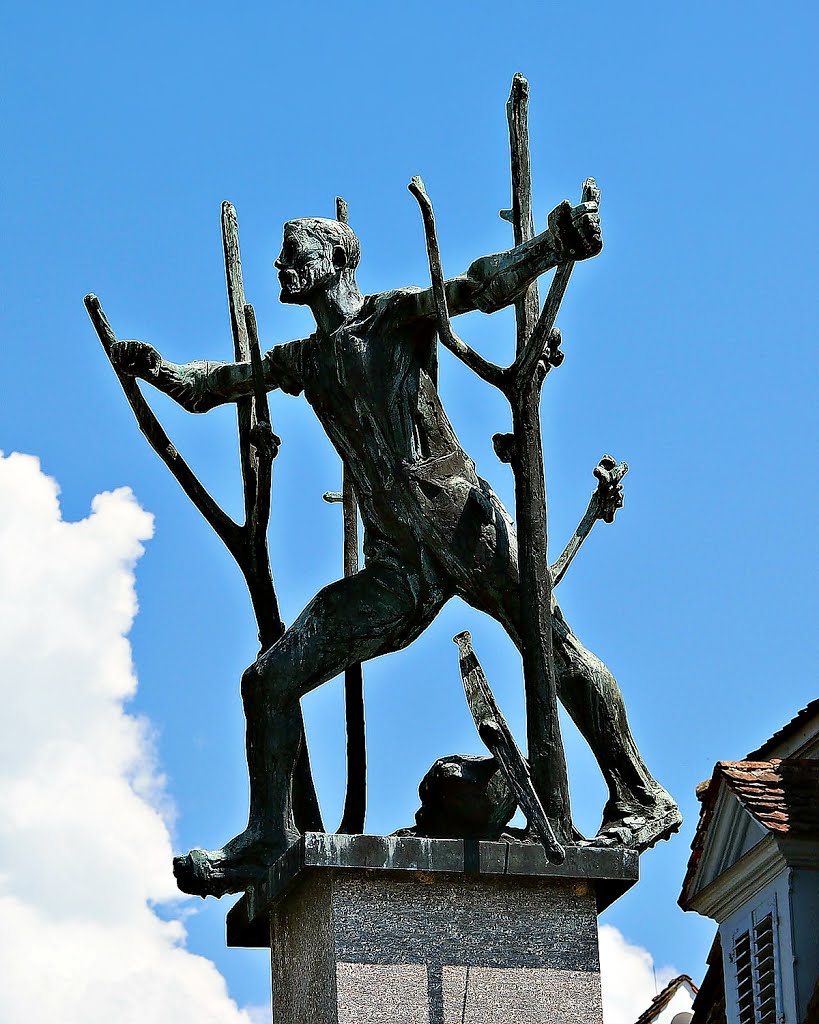 Küssnacht am Rigi, Wilhelm Tell Denkmal (1959) von Emilio Stanzani by Wilhelm Tell