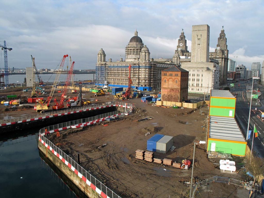 Mann Island and Liver Building by AltusImaging