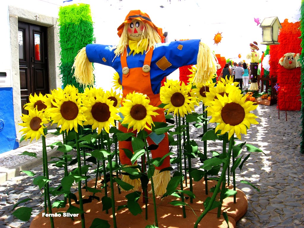 A scarecrow by Fernão Silver