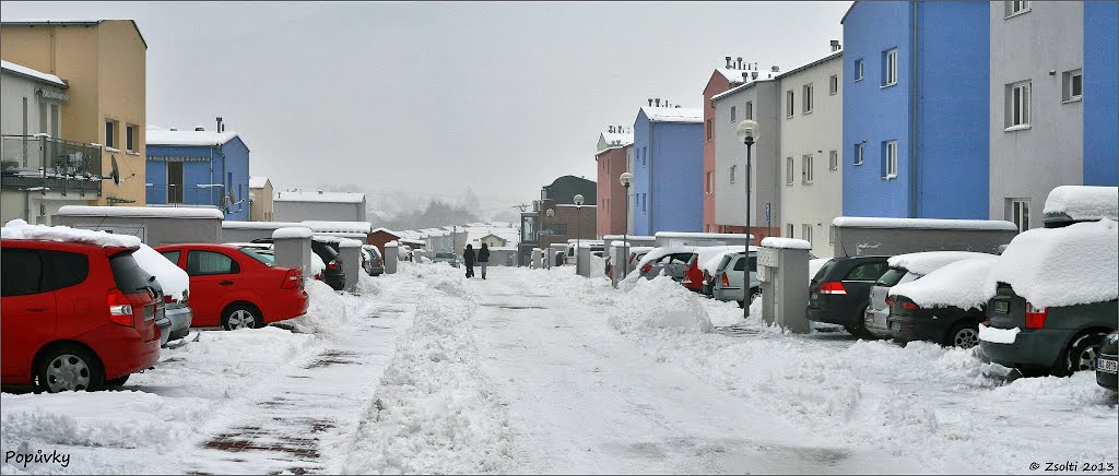 Popůvky, ul. Rosická by Csépe Zsolt