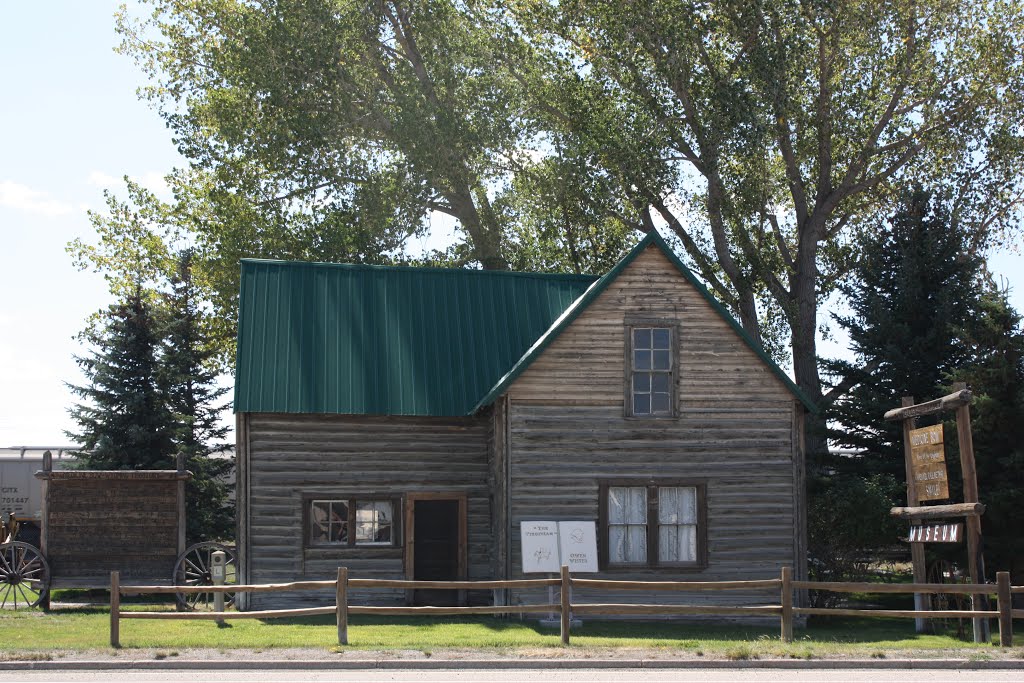 Owen Wister Museum, Medicine Bow, Wyoming by Manfred Kals