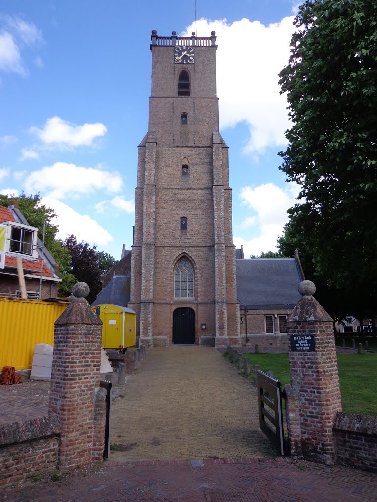 Ingang Nederlands Hervormde Kerk Middelharnis by © rdnjc