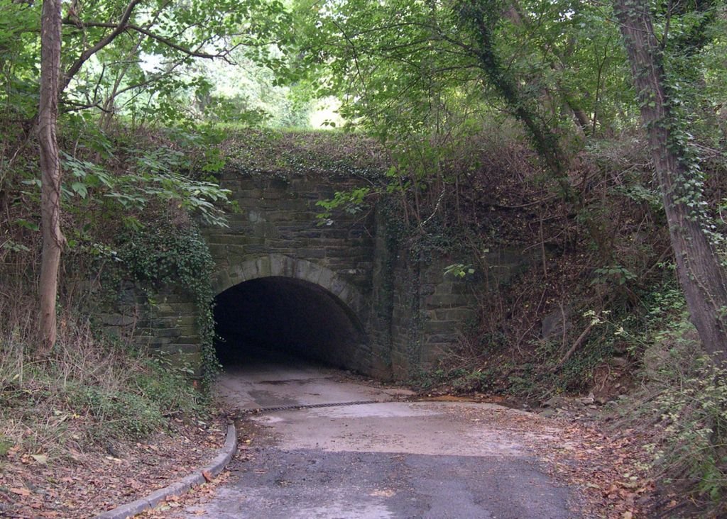 Tunnel Under C&O Canal by Cinza